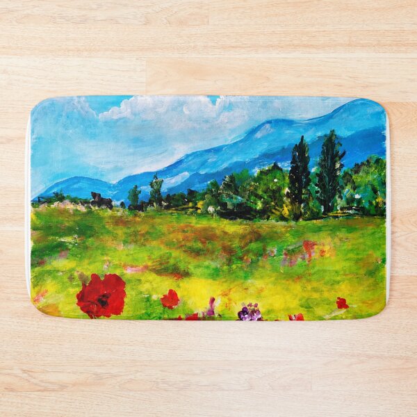 Item preview, Azure Horizons | Acrylic Landscape Painting designed and sold by CharismaticMindArt.