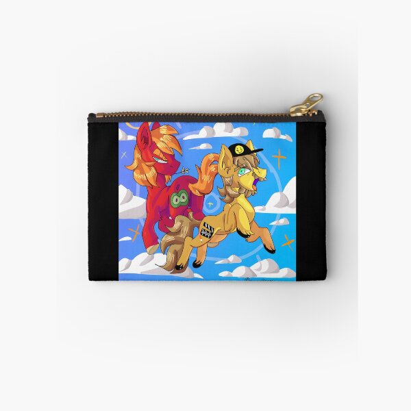 Item preview, Colorful Cartoon Pony Duo in the Sky designed and sold by TomatiLove.