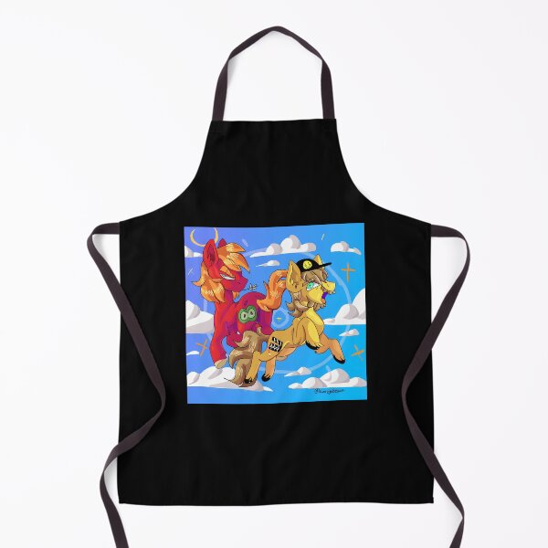 Item preview, Colorful Cartoon Pony Duo in the Sky designed and sold by TomatiLove.