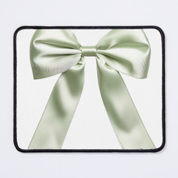 Item preview, Sage Green Satin Coquette Bow designed and sold by jianina-alondra.