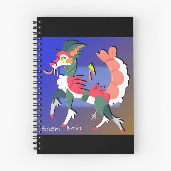 Item preview, Sushi Kirin Colorful Creature Design designed and sold by PeaceTypo.