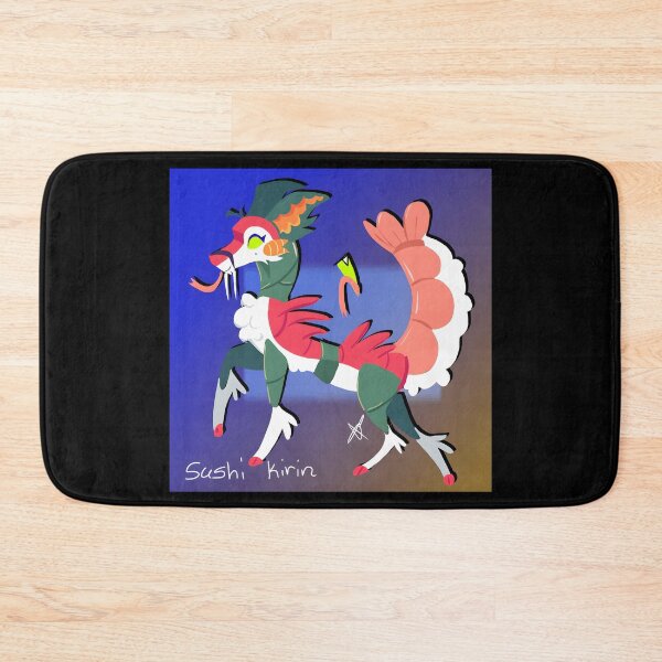 Item preview, Sushi Kirin Colorful Creature Design designed and sold by PeaceTypo.