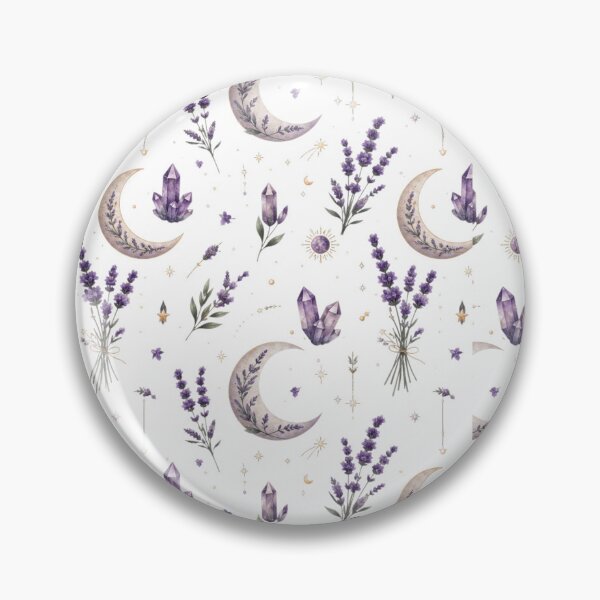 Item preview, Lavender Moon Magic – Celestial Witchy Pattern designed and sold by MySthore.