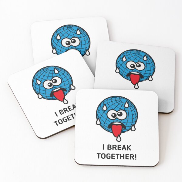 Item preview, Emoticon Earth / I Break Together (Climate Change / Earth Day / POS4C) designed and sold by Roderix.