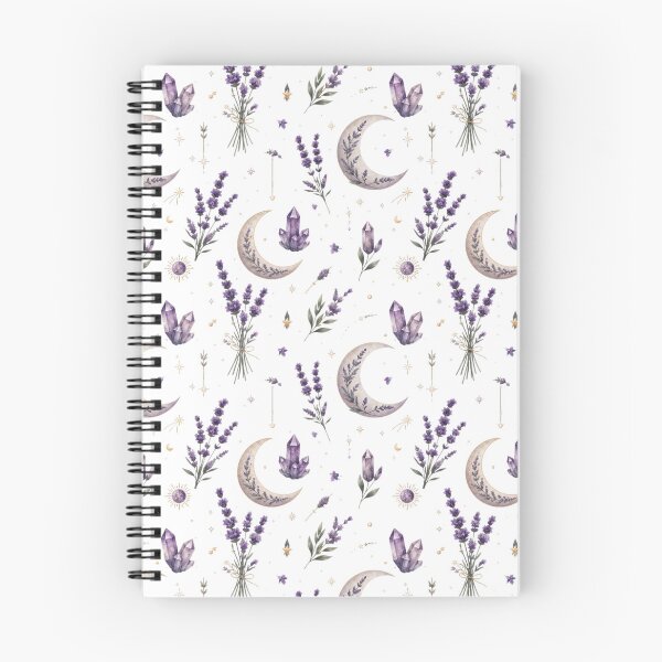Item preview, Lavender Moon Magic – Celestial Witchy Pattern designed and sold by MySthore.