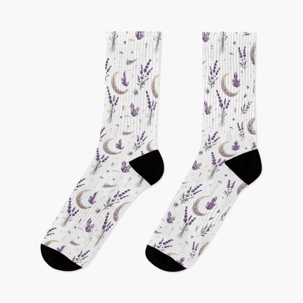 Item preview, Lavender Moon Magic – Celestial Witchy Pattern designed and sold by MySthore.