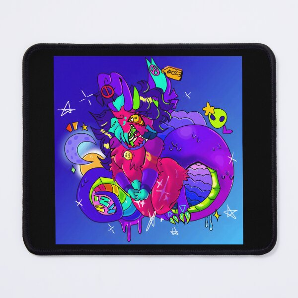 Item preview, Colorful Fantasy Monster Illustration designed and sold by PeaceTypo.