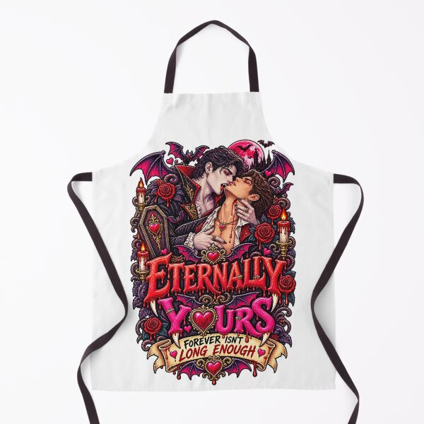 Item preview, DARK LOVE ❤️ - MONSTER ROMANCE COLLETION - VAMPIRE LOVE - ETERNALLY YOURS - FOREVER ISN'T LONG ENOUGH - GAY PRIDE designed and sold by WheelieGdArt.