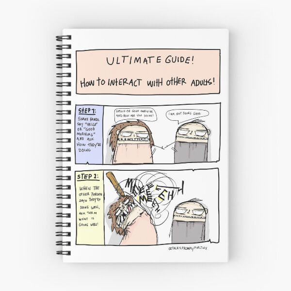 Item preview, THE ULTIMATE GUIDE! HOW TO INTERACT WITH OTHER ADULTS designed and sold by TALESFROMMYFORTIES.