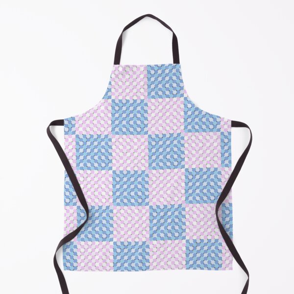 Item preview, Pink & Blue Optical Illusion Checkerboard designed and sold by OddBloomPNG.