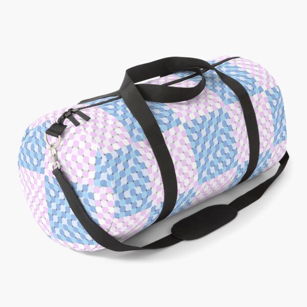 Item preview, Pink & Blue Optical Illusion Checkerboard designed and sold by OddBloomPNG.