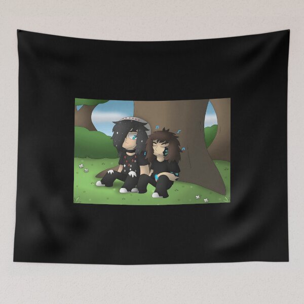 Item preview, Anime Friends Relaxing Under Tree designed and sold by PeaceTypo.