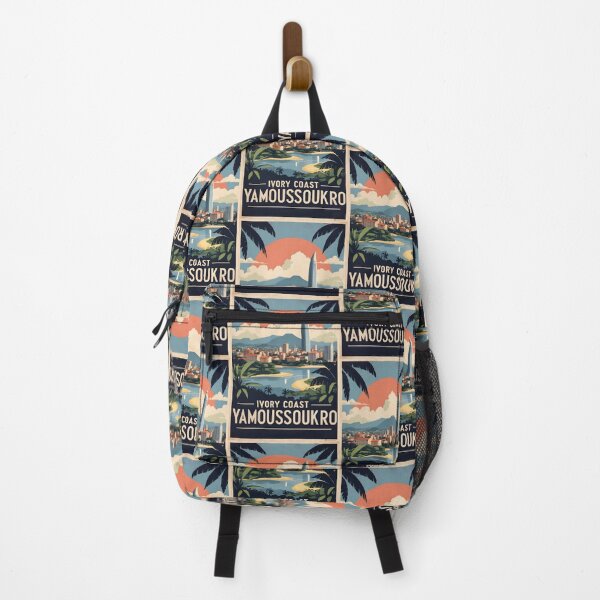Item preview, Yamoussoukro Ivory Coast Vintage Travel designed and sold by TravelersGems.