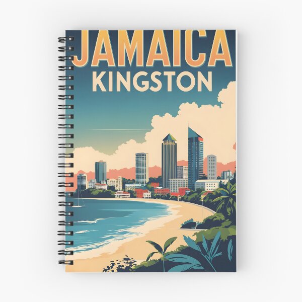 Item preview, Kingston Jamaica Vintage Travel Tourism designed and sold by TravelersGems.
