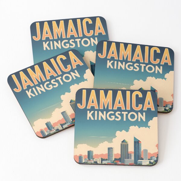 Item preview, Kingston Jamaica Vintage Travel Tourism designed and sold by TravelersGems.