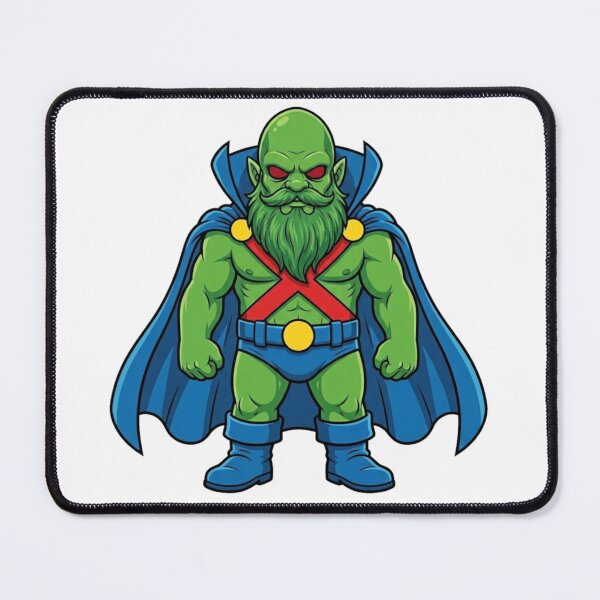 Item preview, Telepathic Martian Manhunter Garden Gnome designed and sold by Bad-Decisions-Designs.