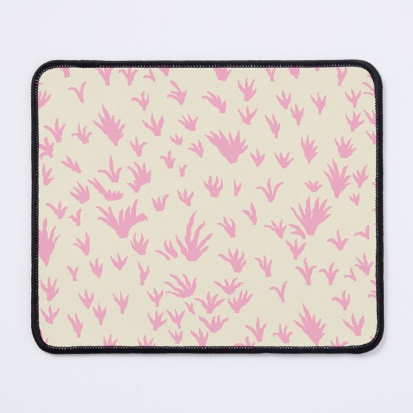 Item preview, Grass Tufts in Pink on Cream designed and sold by Ema Tudose.