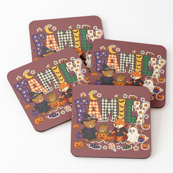 Item preview, Family Letter Block Shirt | Halloween Trick-or-Treat Group Design designed and sold by MOCH- ART.