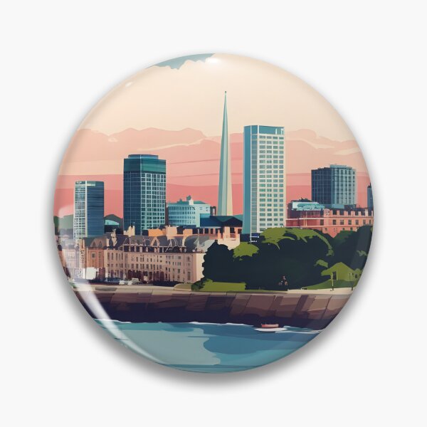 Item preview, Saint Helier Jersey Vintage Travel Tourism designed and sold by TravelersGems.