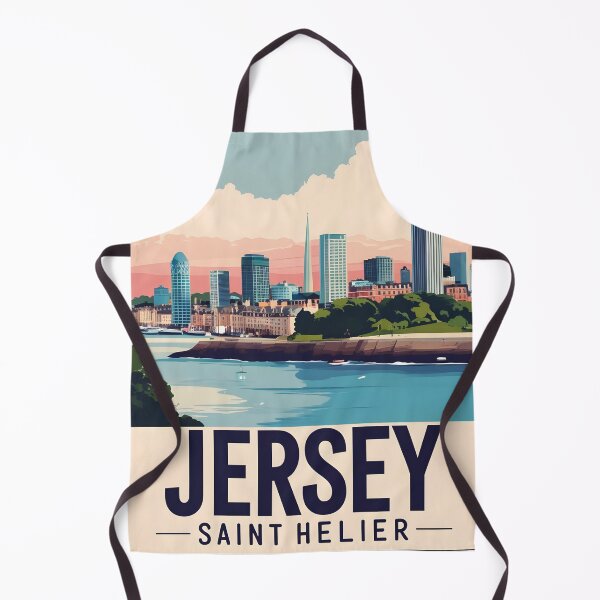 Item preview, Saint Helier Jersey Vintage Travel Tourism designed and sold by TravelersGems.