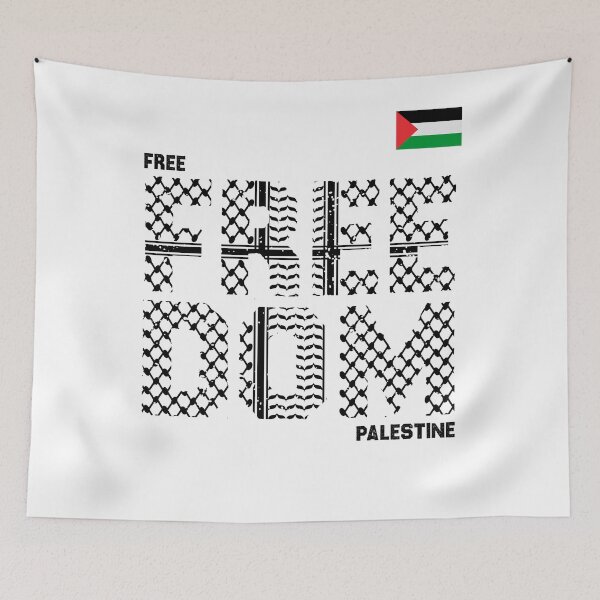 Item preview, Free Palestine (kufiya) designed and sold by claudiatoman.