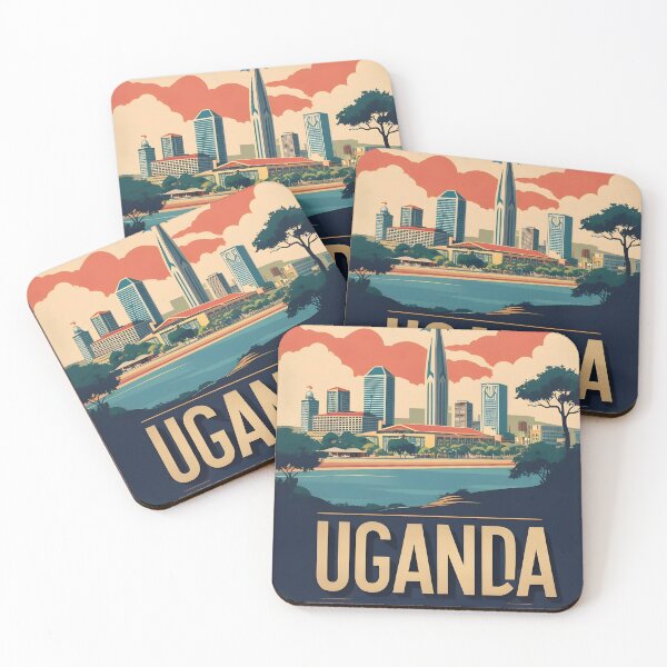 Item preview, Kampala Uganda Vintage Travel Tourism designed and sold by TravelersGems.