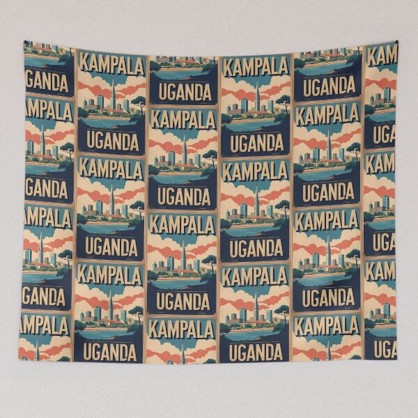 Item preview, Kampala Uganda Vintage Travel Tourism designed and sold by TravelersGems.
