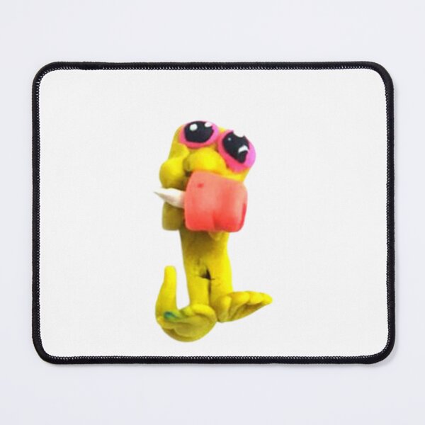 Item preview, Yellow clay alien with giant eyes designed and sold by Natascha-Prints.