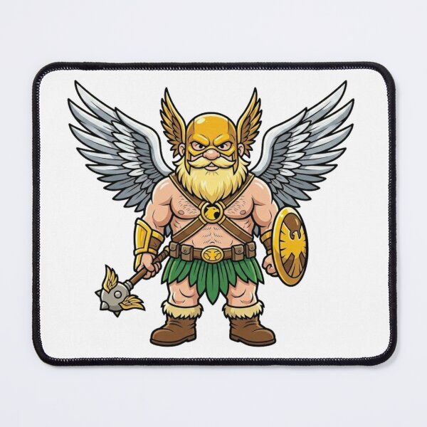 Item preview, Winged Warrior Hawkman Garden Gnome designed and sold by Bad-Decisions-Designs.