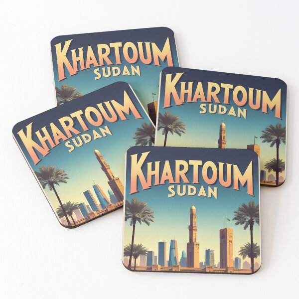 Item preview, Khartoum Sudan Vintage Travel Tourism designed and sold by TravelersGems.