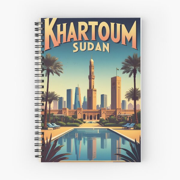 Item preview, Khartoum Sudan Vintage Travel Tourism designed and sold by TravelersGems.
