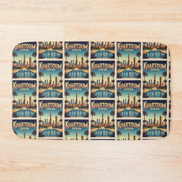 Item preview, Khartoum Sudan Vintage Travel Tourism designed and sold by TravelersGems.
