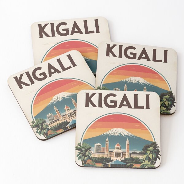 Item preview, Kigali Rwanda Vintage Travel Tourism designed and sold by TravelersGems.
