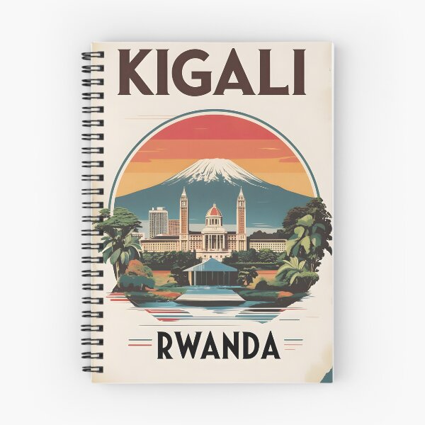 Item preview, Kigali Rwanda Vintage Travel Tourism designed and sold by TravelersGems.