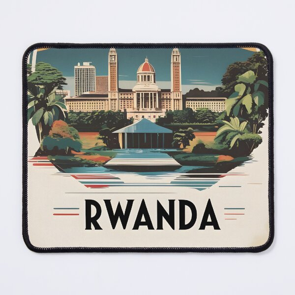 Item preview, Kigali Rwanda Vintage Travel Tourism designed and sold by TravelersGems.