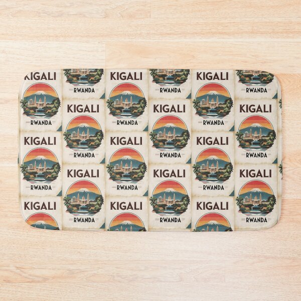 Item preview, Kigali Rwanda Vintage Travel Tourism designed and sold by TravelersGems.