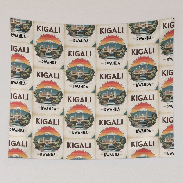 Item preview, Kigali Rwanda Vintage Travel Tourism designed and sold by TravelersGems.