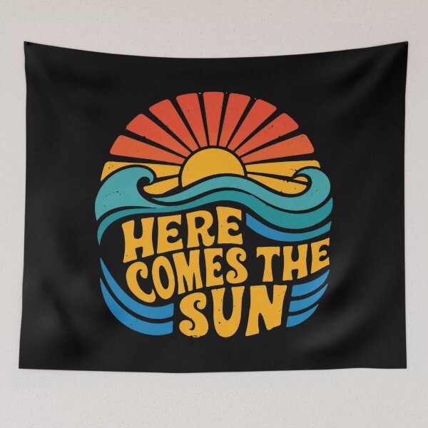 Item preview, Here Comes The Sun Retro Classic designed and sold by Michaeltien.