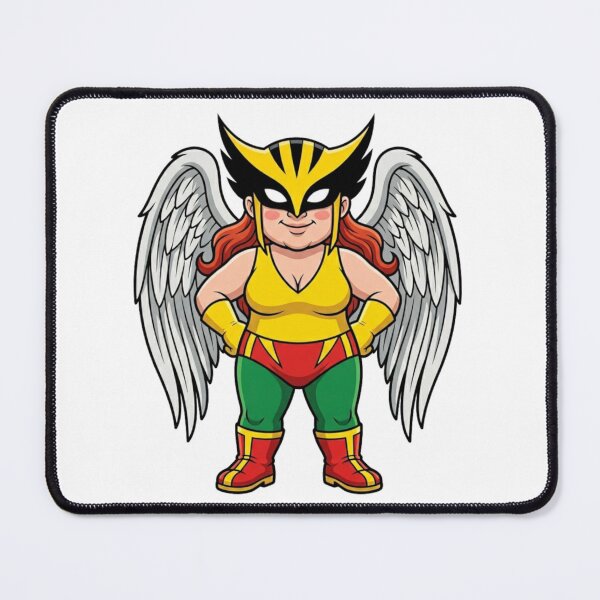 Item preview, Fierce Warrior Hawkgirl Garden Gnome designed and sold by Bad-Decisions-Designs.