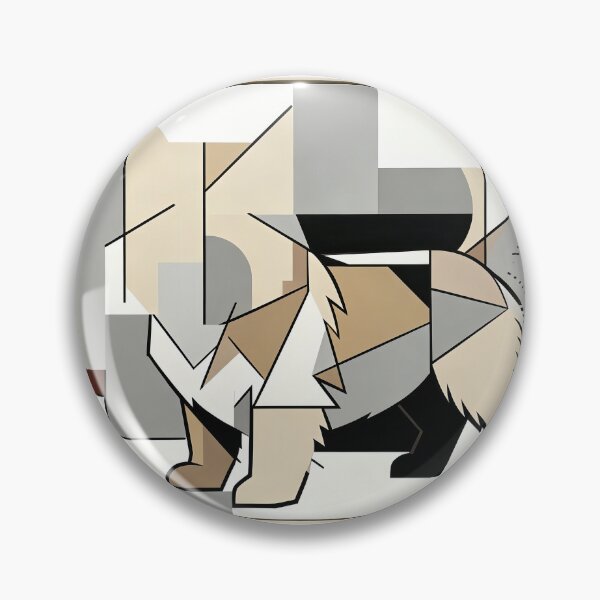 Item preview, cubist animal artwork designed and sold by forget45studio.