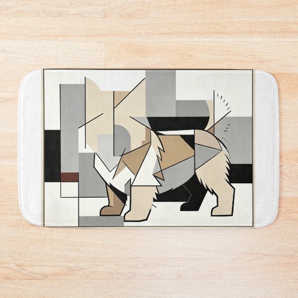 Item preview, cubist animal artwork designed and sold by forget45studio.