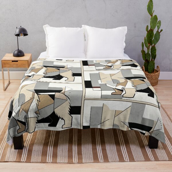 Item preview, cubist animal artwork designed and sold by forget45studio.