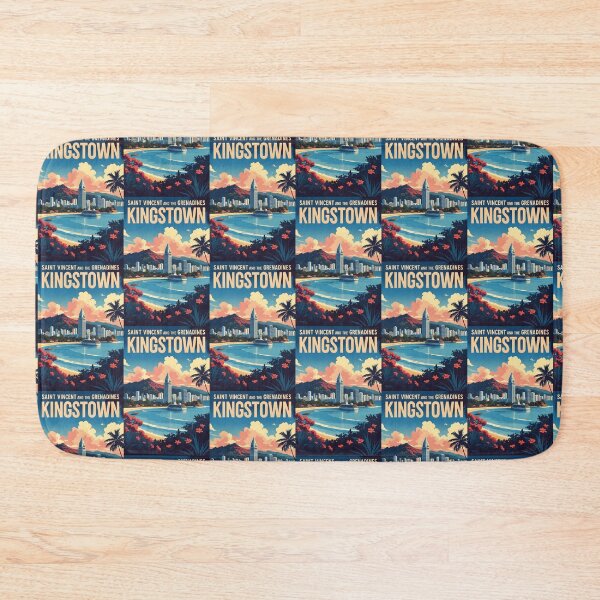 Item preview, Kingstown Saint Vincent Vintage Travel Tourism designed and sold by TravelersGems.