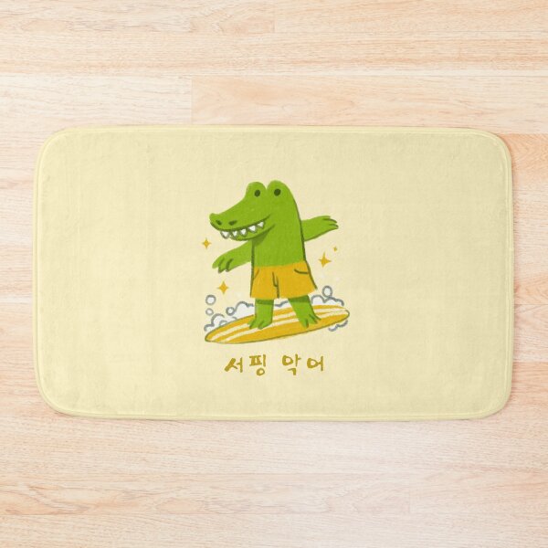 Item preview, Surfing Alligator Korean designed and sold by DJCartoonDesigns.