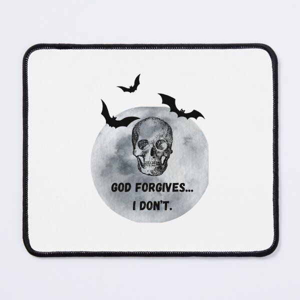 Item preview, God Forgives I Don't Skull Moon Bats designed and sold by simpllify.