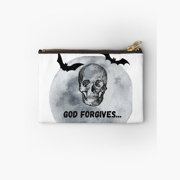 Item preview, God Forgives I Don't Skull Moon Bats designed and sold by simpllify.