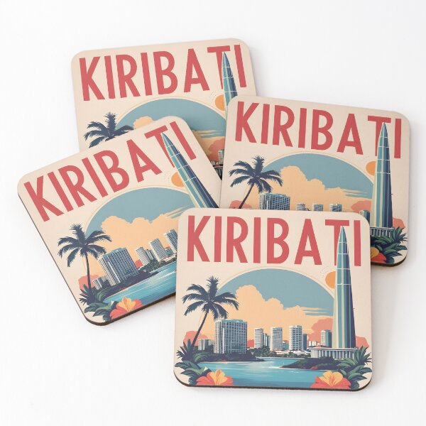 Item preview, Tarawa Kiribati Vintage Travel Tourism designed and sold by TravelersGems.