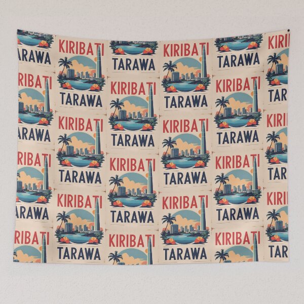 Item preview, Tarawa Kiribati Vintage Travel Tourism designed and sold by TravelersGems.