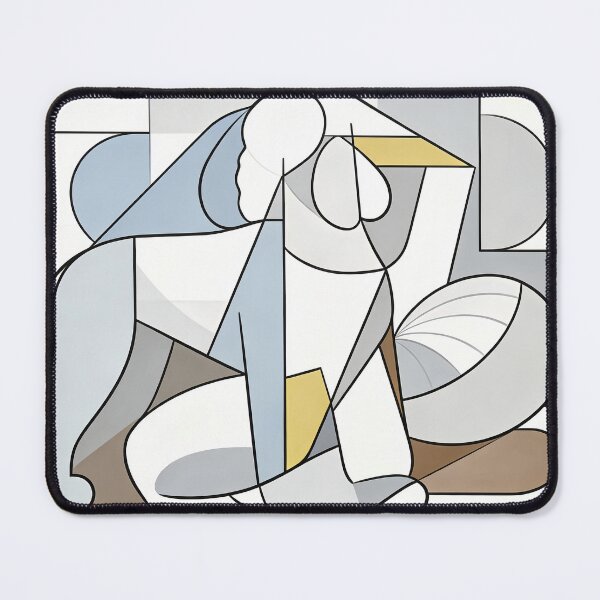 Item preview, cubist animal artwork designed and sold by forget45studio.