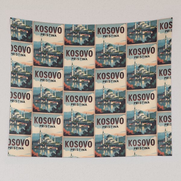 Item preview, Pristina Kosovo Vintage Travel Tourism designed and sold by TravelersGems.